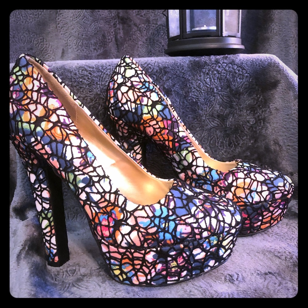 Ladies - Shi by Journey’s Sz 10 Platform Heels